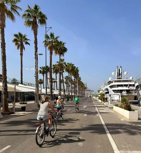 Malaga La Bella Coast Bike Tour - Exploring Málaga’s Ancient Coastline and Landmarks