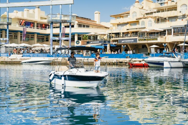 Malaga: License-free Boat Rental for Dolphin Watching - Spotting Dolphins and Marine Life in Malaga Waters