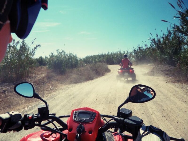 Málaga: Off-Road 2-Seater Quad Tour through Land and River - Get Close to Aircraft Movements at Malaga Airport