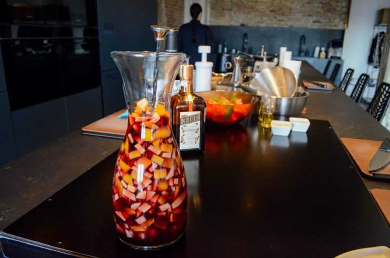 Málaga: Paella and Sangria Cooking Class with Market Visit - Cooking in the Arts District Kitchen