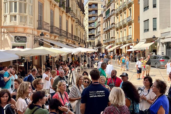 Malaga Tour with VR Stops: Alcazaba, Roman Theatre, Picasso &more - Connecting Phoenicians and Romans at Piramide De Cristal