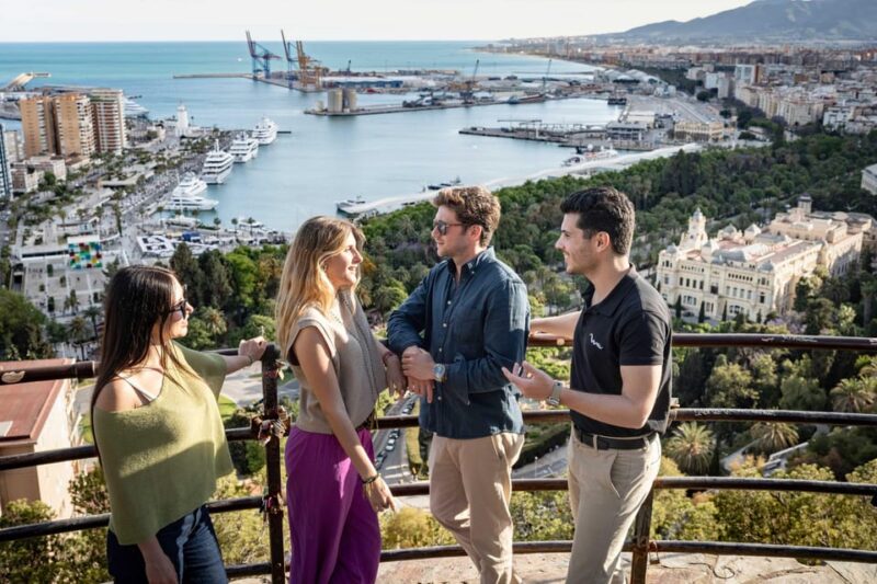 Malaga Walking Tour, Gibralfaro, Alcazaba & Catamaran Cruise - Key Points