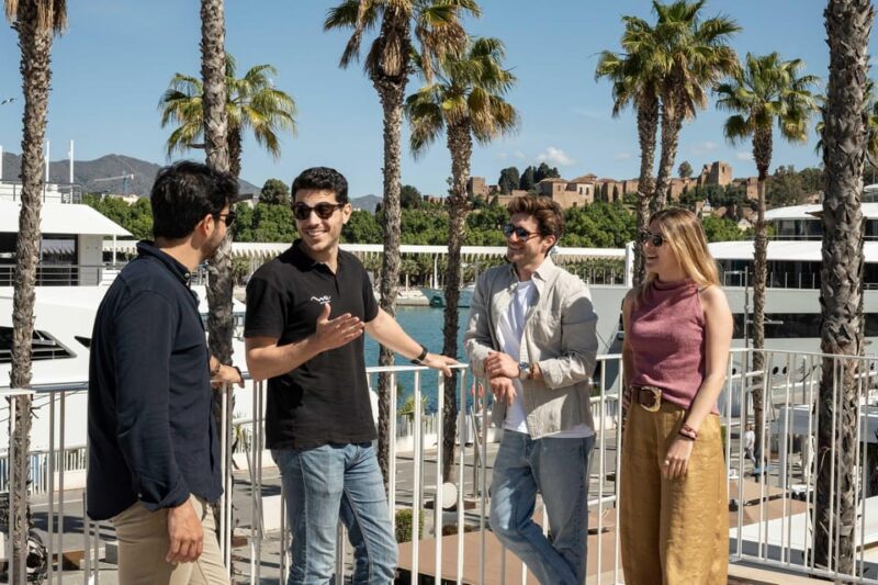 Malaga Walking Tour, Gibralfaro, Alcazaba & Catamaran Cruise - Exploring the Alcazaba Fortress and Nasrid Palace