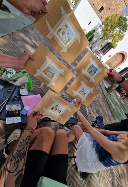 Málaga: Watercolor Drawing Tour and Workshop - Guided Walk Through Malaga’s Historic Center