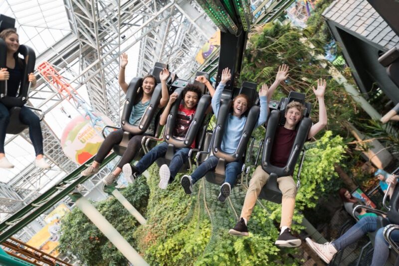 Mall of America: Nickelodeon Universe Unlimited Ride Pass - The Ride Selection: Thrill Rides and Family Favorites