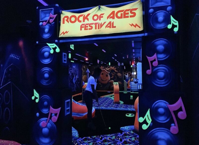 Mall of America: Rock of Ages Blacklight Mini Golf Ticket - Considerations Based on Reviews