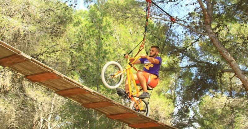 Mallorca: Adrenaline Tree Top Adventure Entry Ticket - Exploring Jungle Parc in Santa Ponsa’s Pine Forest