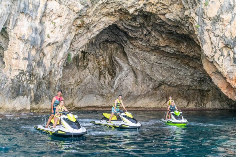 Mallorca Alcudia: Jack Sparrow Cave Jet Ski Tour - Key Points