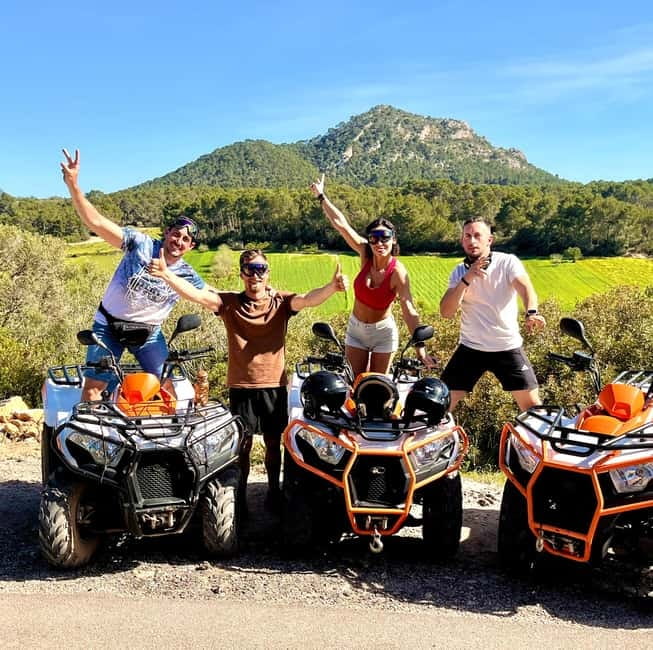 Mallorca: ATV /Quad Bike Tour - Cliff Jumping and Swimming at a Private Bay
