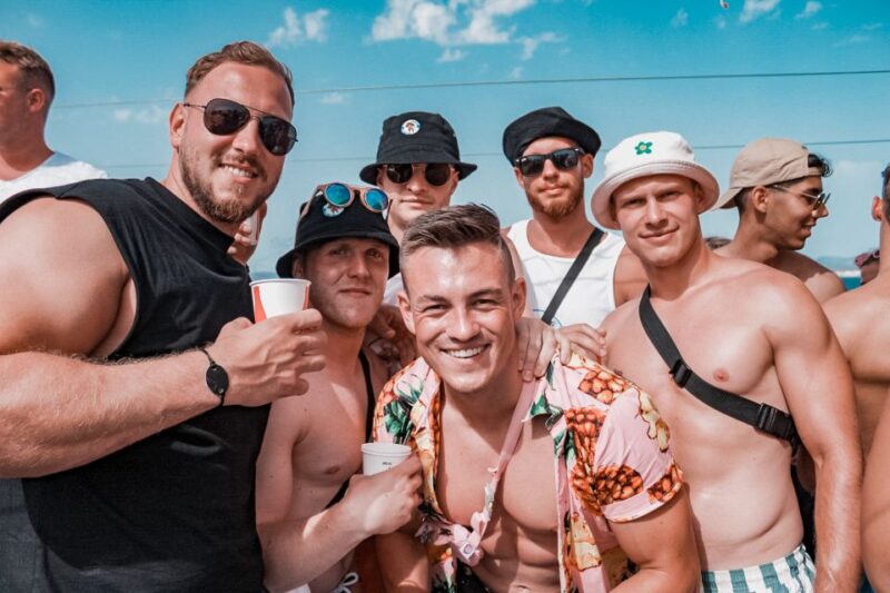 Mallorca: Boat Party with DJ, Buffet and Entertainment - The Paella Buffet and Fresh Fruit Dessert