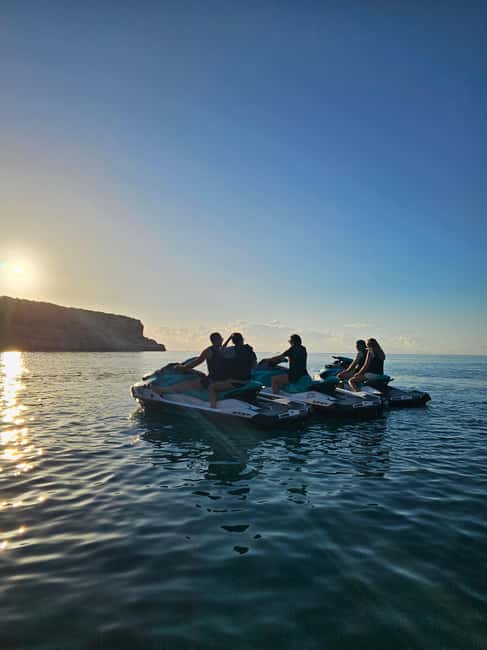 MALLORCA: CALA D'OR JET SKI TOUR, SUNRISE OR SUNSET - Exploring the Cala dOr Coastline by Jet Ski