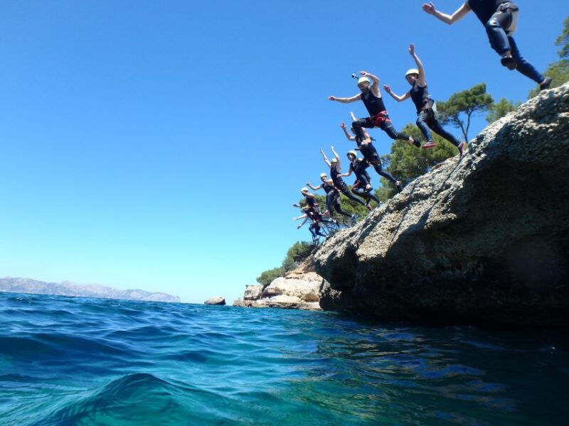 Mallorca: Coasteering North - Mallorca: Coasteering North at Alcudia Cliffs – An Action-Packed Sea Adventure