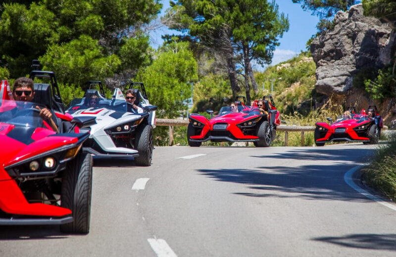 Mallorca: Formula Car and Buggy combo tour - The scenery: coastlines, mountains, and photo stops