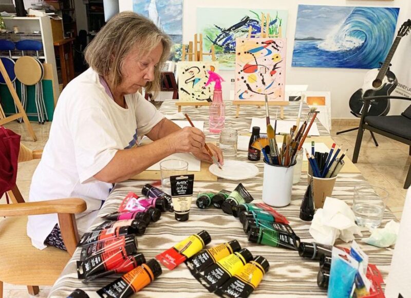 Mallorca: Painting like Miró - What’s Included in the Painting Workshop