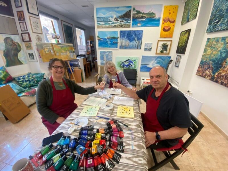 Mallorca: Painting like Miró - The Group Size and Instruction Style