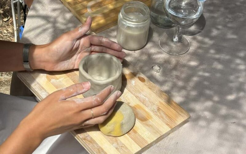Mallorca: Private Wine and Ceramics Workshop with Artist - Creating Your Ceramic Piece: Cup, Bowl, or Vase