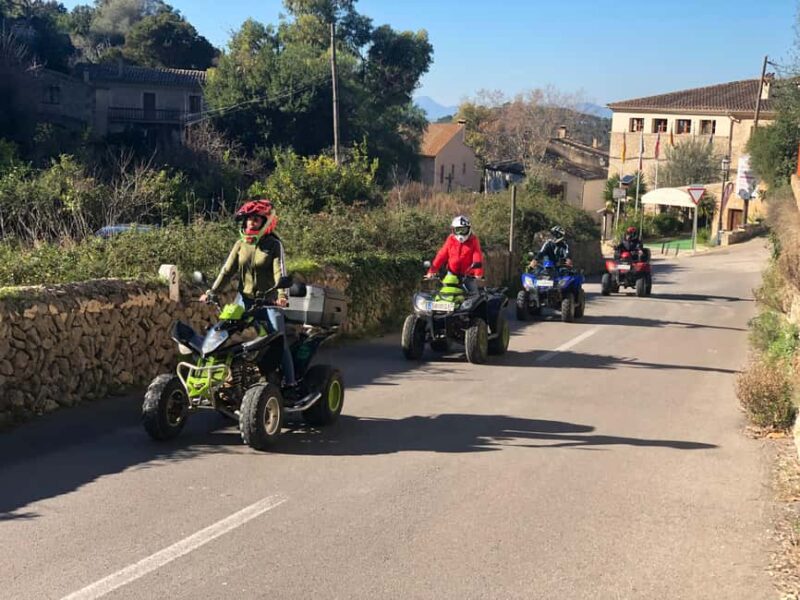 Mallorca: Quad Tour to the top of the mountain & swim - The Beach Break at Cala