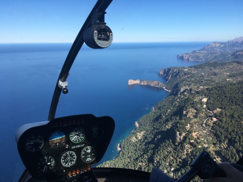 Mallorca: Scenic Helicopter Tour Experience - What You See During the Tour: Major Landmarks and Scenic Spots