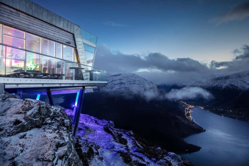Måløy: Loen Skylift and Mount Hoven Guided Bus Tour - Key Points
