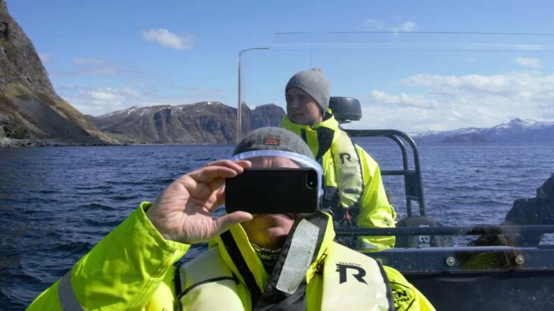Måløy: RIB Boat Safari - Visiting Silda Island: The Old Fisherman Village