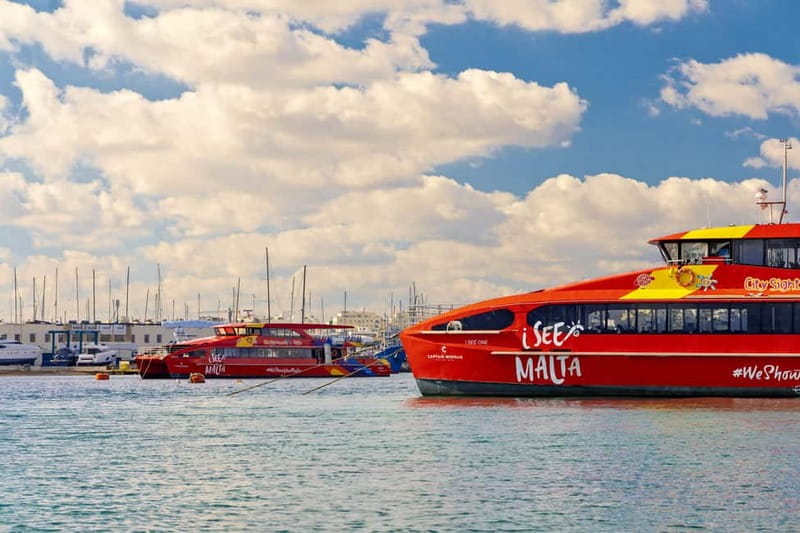 Malta: 2-Day Hop-On Hop-Off Bus & Harbour Cruise (CMO) - Major Stops Include Mdina and the Three Cities