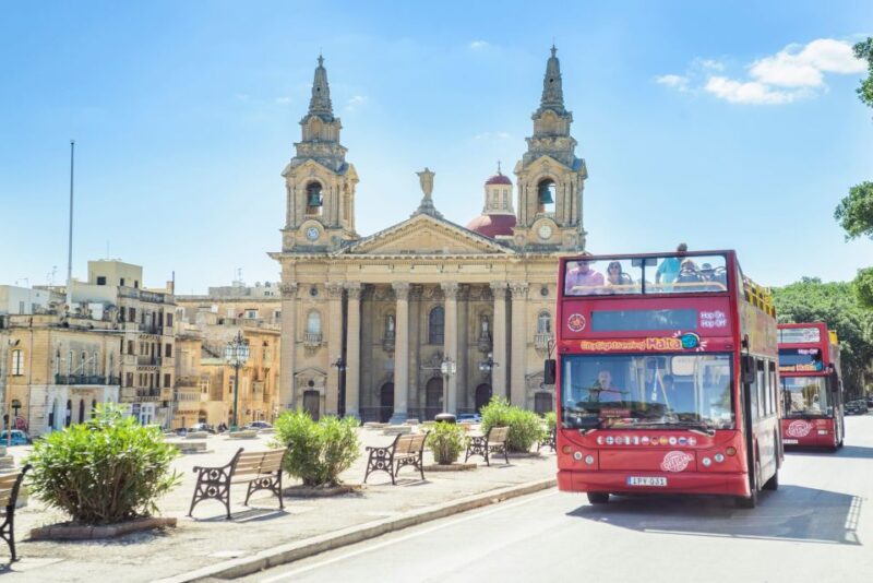 Malta: City Sightseeing HOHO Bus Tour & Optional Boat Tour - Key Points