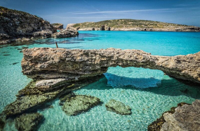 Malta: Comino, Blue & Crystal Lagoon, Gozo & Seacaves - Pass by Gozitan Mgarr Harbour and Capture Scenic Views