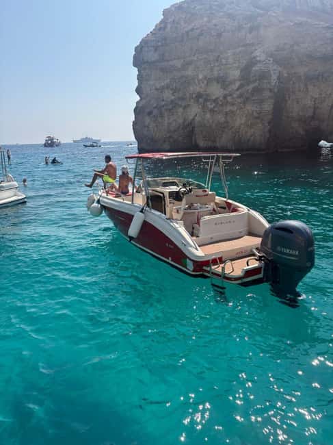Malta: Crystal/Blue Lagoon, Comino Private Boat Charter - The Boat: Comfort and Practical Features