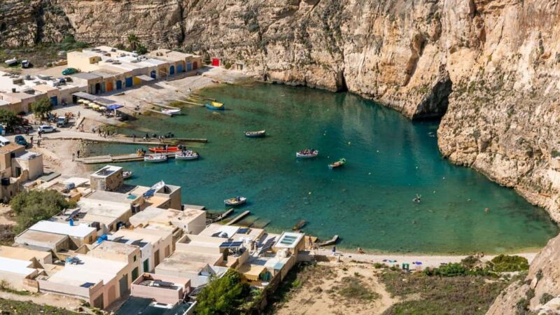 Malta: Gozo Private 4x4 ATV Tour with driver and swim stops - Scenic Stop at Wied Il Ghasri and the Charm of Rural Gozo