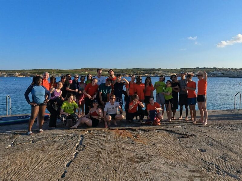 Malta: Guided Giant SUP Tour - The Scenic Coast of Malta’s South: Beaches, Coves, and Cliffs