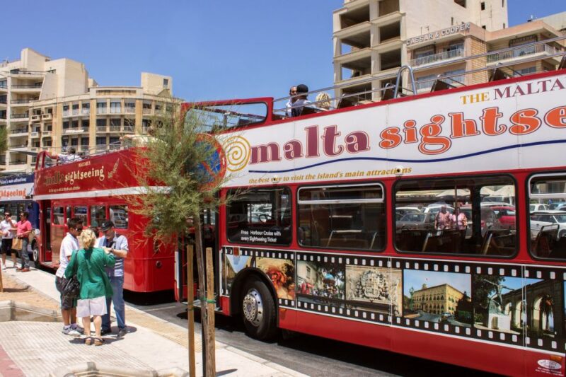 Malta: Hop-On Hop-Off Bus Tours - Key Points