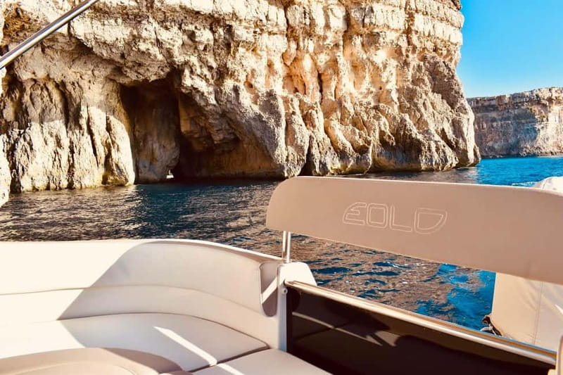 Malta: Private Boat Cruise with Caves, Beaches & Swim Stops - The Skipper and Personal Service
