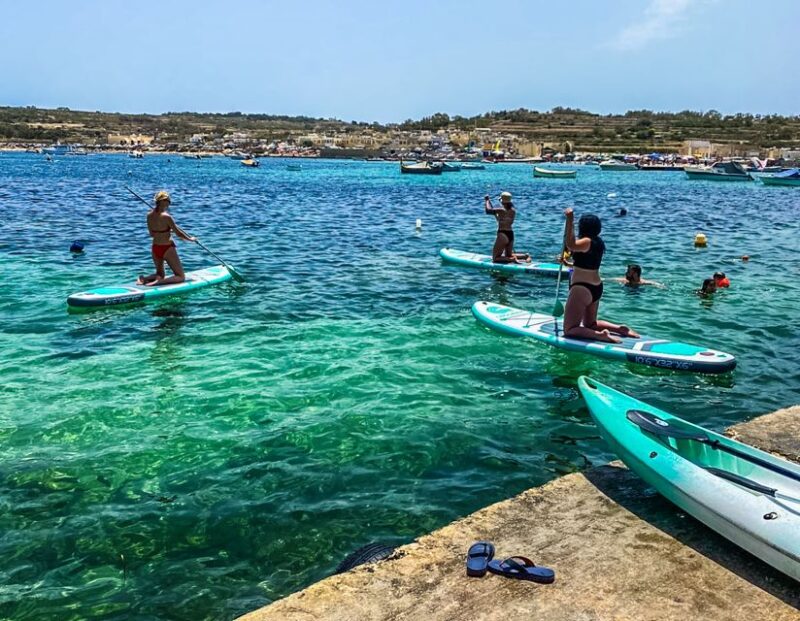 Malta: SUP Rental - The Experience of Paddling Along Malta’s Coast