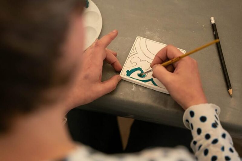 Maltese Tile - Souvenir painting workshop with local - Creating Your Own Maltese Tile: From Concept to Completion
