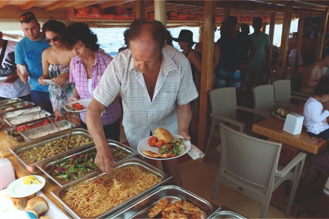 Manavgat and Side Boat Trip with Dolphins Island incl. Lunch - Lunch on Board and Food Quality