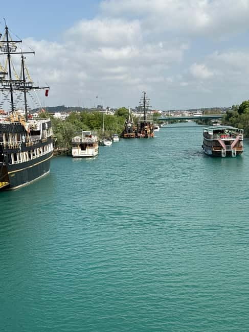 Manavgat River Cruise & Bazaar +Waterfall Tour: Side, Alanya - Scenic Manavgat River Boat Tour with Lunch and Swimming Opportunities