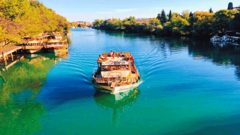 Manavgat River Cruise With Waterfall & Bazaar Tour - Visiting the Manavgat Waterfalls