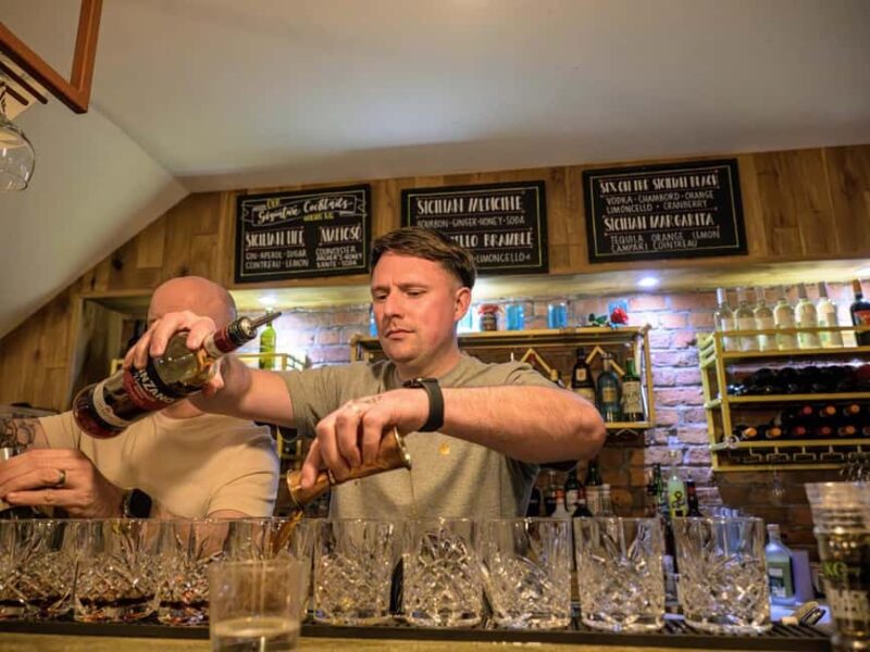 Manchester: Private Cocktail Masterclass with Dinner - The Grand Toast with Limoncello