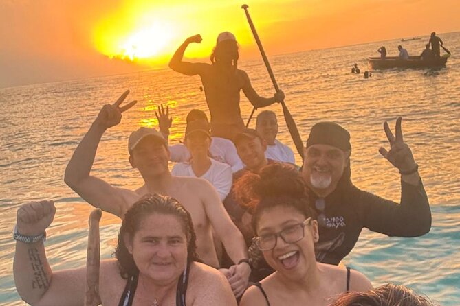 Mangrove Canoe Route at Sunset between Sacred Ecosystems - Key Points