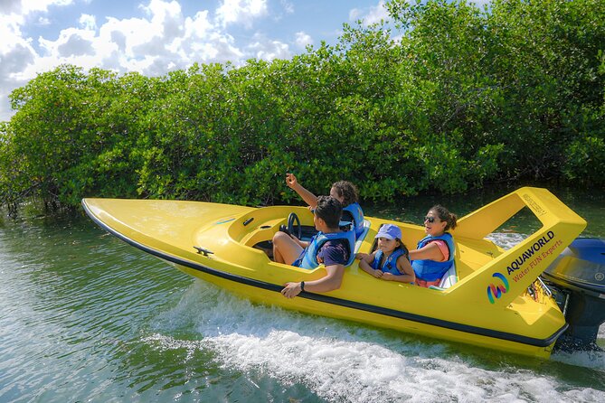 Mangrove Jungle Speedboat Experience - Snorkeling at Punta Nizuc Reef: Colorful Corals and Marine Life