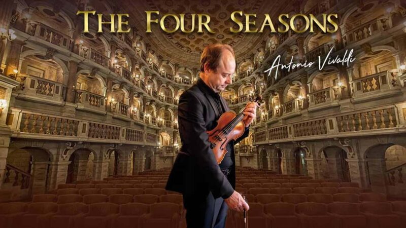 Mantua: The Four Seasons by Vivaldi at Bibbiena Theater - Elvin Dhimitri: The Conductor and Violin Soloist
