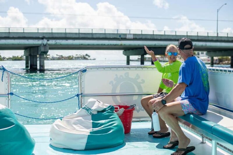 Marathon: Morning Mimosas Boat Tour with Swim Stop - Key Points