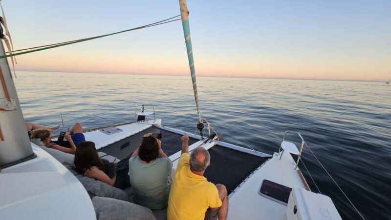 Marbella: Catamaran Sunset Cruise with Drinks and Snacks - Water Activities and Waterproof Fun