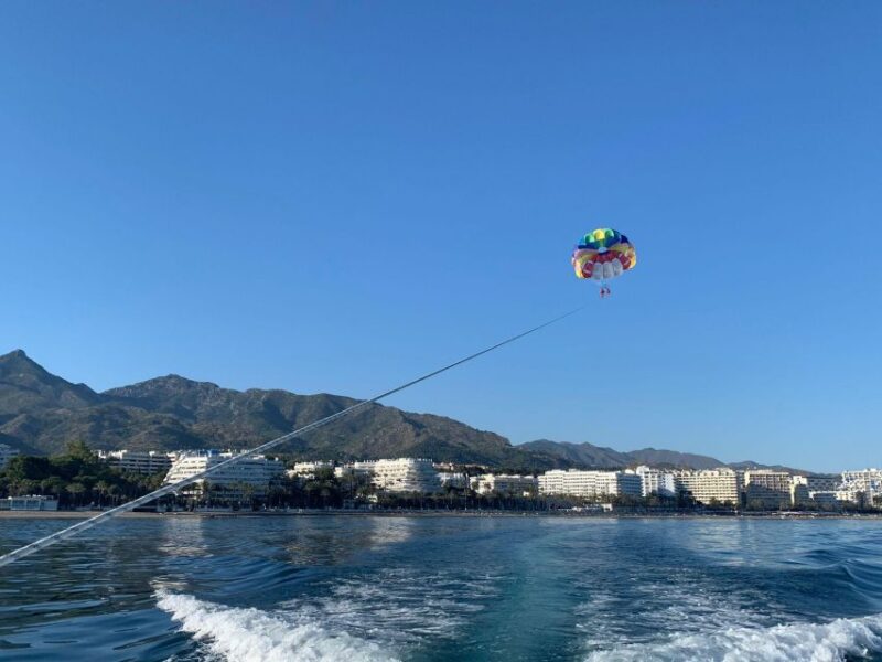 Marbella from the heights: Parasailing - Discover Marbella from the Heights with Parasailing