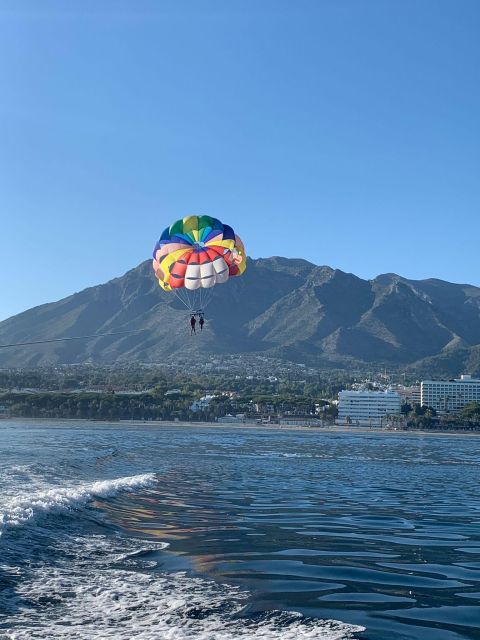 Marbella from the heights: Parasailing - Safety and Restrictions for Participants