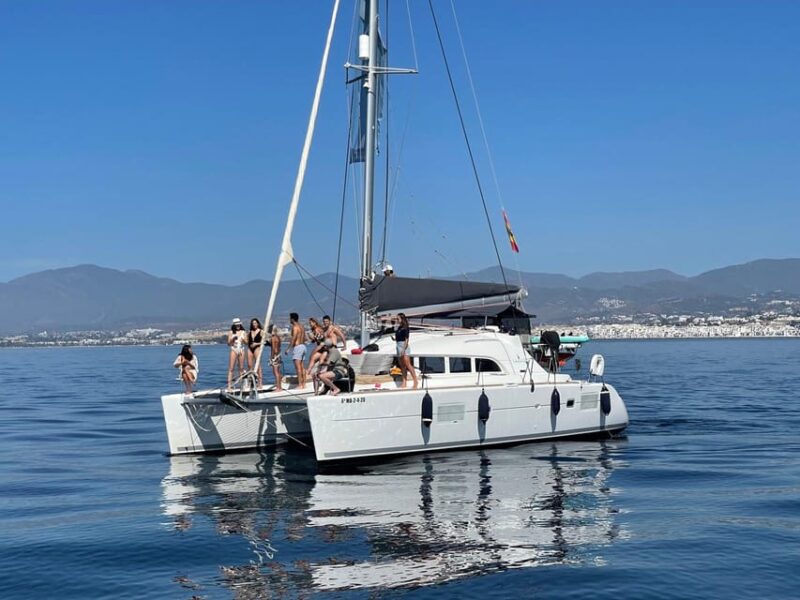 Marbella: Group Dolphin Watching Catamaran Tour with Drinks - Marbella: Group Dolphin Watching Catamaran Tour with Drinks