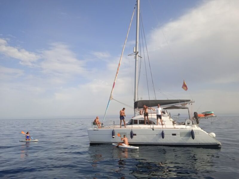 Marbella: Group Dolphin Watching Catamaran Tour with Drinks - Drinking and Snacking Aboard Daria