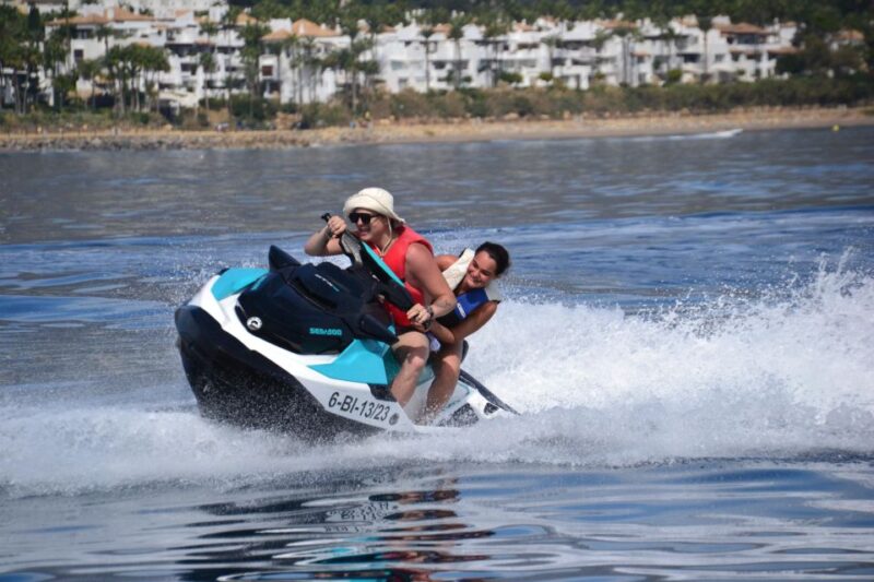 Marbella: Jet Ski at the Golden Mile - Group Size and Guided Support