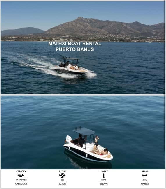 Marbella: Private Boat Rental with Skipper and Banana 2-8hrs - Comparing This Tour to Similar Experiences in Marbella