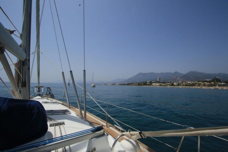 Marbella: Private Sailing Yacht Charter with Skipper - Activities Included: Sailing, Swimming, and Dolphin Watching